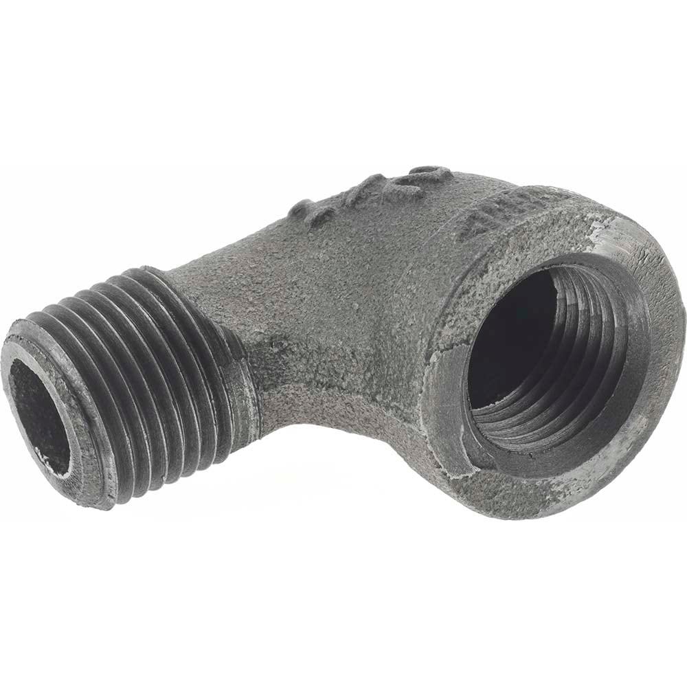 Black 90 &deg; Street Elbow: 1/2
