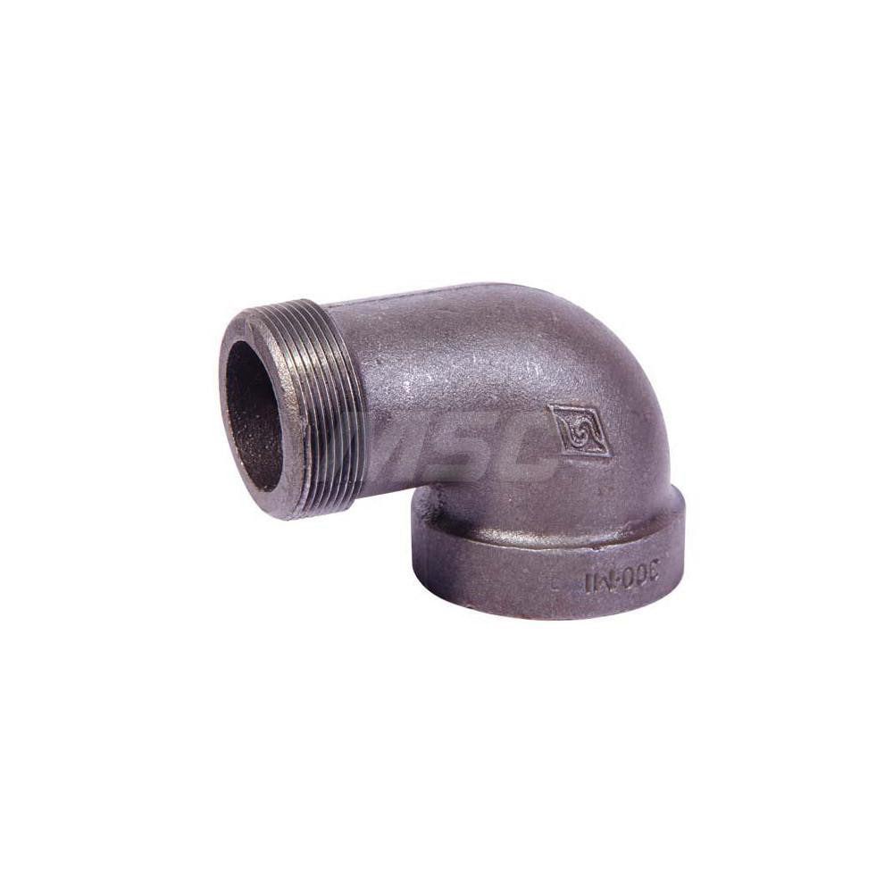 Black 90 &deg; Street Elbow: 1-1/2