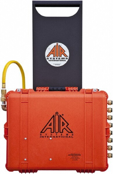 100 CFM Portable SAR Grade-D Filtration Blast-Air Cart