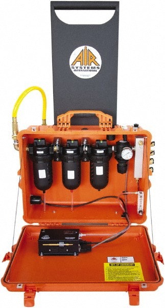 100 CFM Portable SAR Grade-D Filtration Blast-Air Cart
