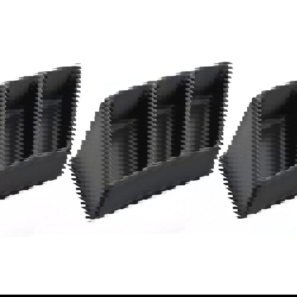 3 Compartment Black Small Parts Assembly Tray