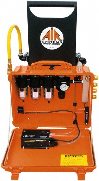 50 CFM Portable SAR Grade-D Filtration Blast-Air Cart