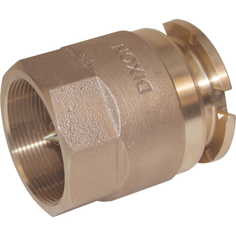 Reusable Hose Fittings; Type: Adapter ; Thread Size: 3 in ; Material: Aluminum ; Thread Standard: NPT ; Connection Type: Threaded ; UNSPSC Code: 40141734