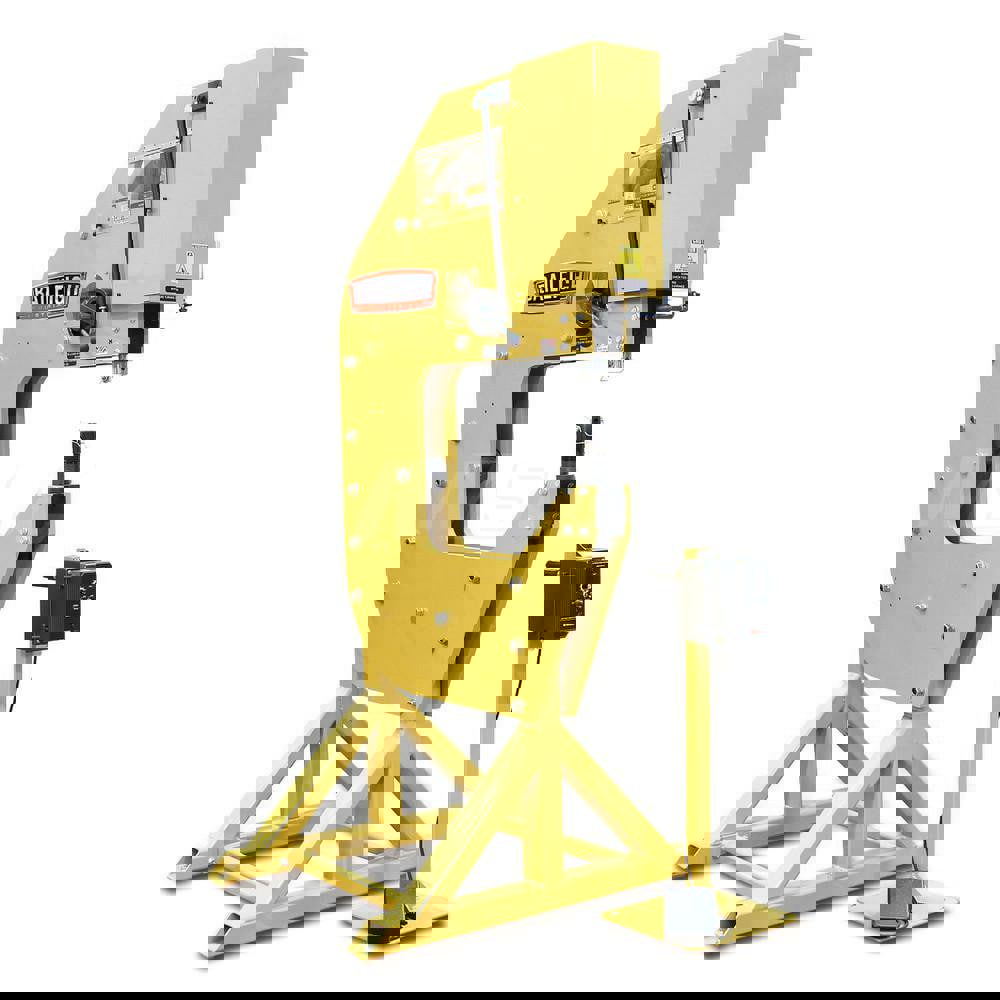 Power Hammer Machines; Machine Style: Plate ; Power Type: Pneumatic ; Throat Depth (Inch): 28 ; Maximum Mild Steel Capacity (Gauge): 16 ; Maximum Aluminum Capacity (Gauge): 14 ; Air Consumption CFM: 15.00