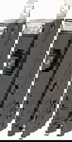 40 Amp, 120/240 VAC, 24 VDC, 48 VDC, 80 VDC, 1 Pole, Bolt On Miniature Circuit Breaker