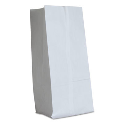 Paper Bags; Bag Type: Grocery Bag ; Color: White ; Handle Included: No ; Bag Bottom Type: Flat ; UNSPSC Code: 0024111502
