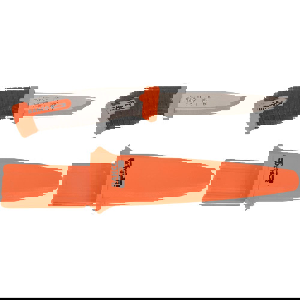 Fixed Blade Knives; Trade Type: Multi-Blade ; Blade Type: Multi purpose knife with high quality steel and bi-component handle; Polished stainless steel blade ; Blade Material: Stainless Steel ; Blade Length: 4 ; Overall Length: 9.00