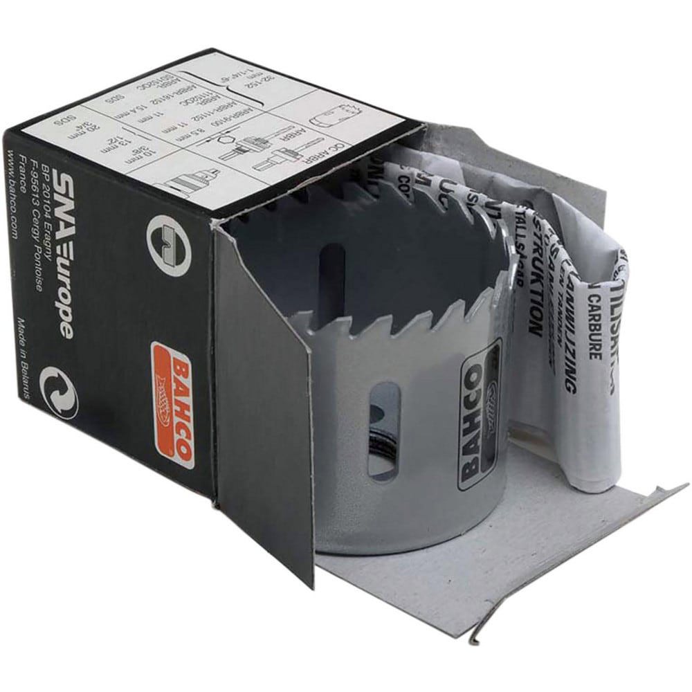 Hole Saws; Hole Saw Compatibility: Power Drills ; Saw Diameter (Inch): 2-5/16 ; Saw Material: Carbide-Tipped ; Cutting Depth (Inch): 1-1/2 ; Cutting Edge Style: Toothed ; Material Application: Fiberglass; Masonry; Plaster; Abrasive Materials