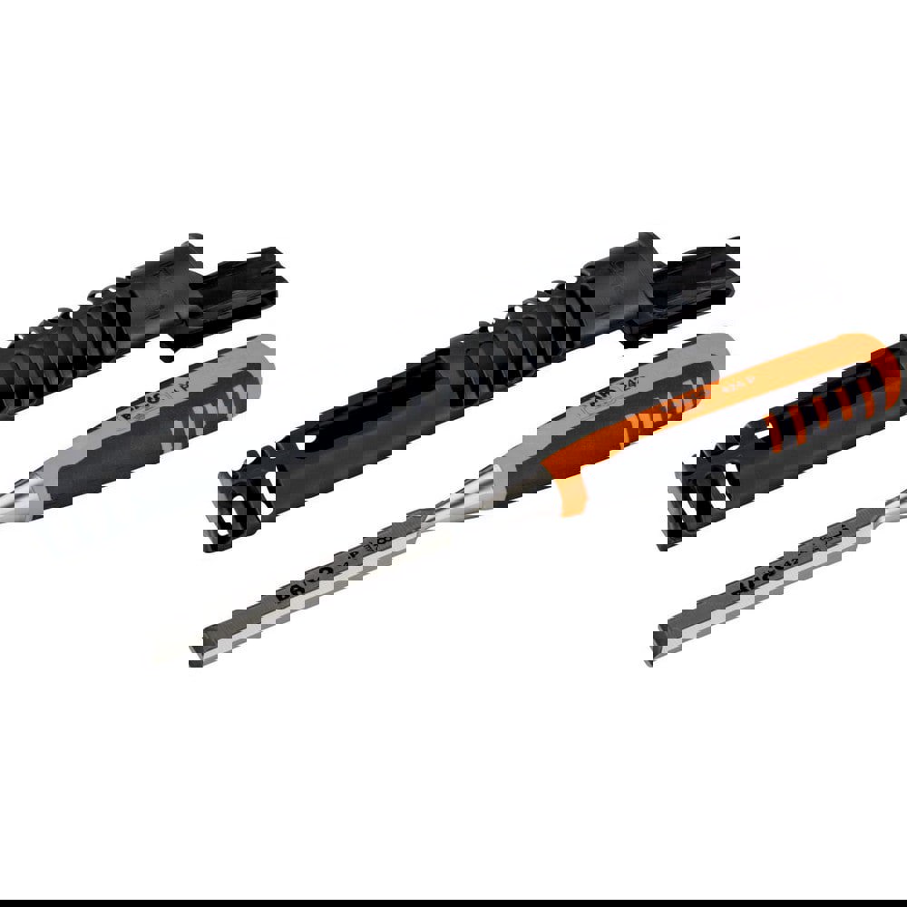 Chisels; Chisel Type: Wood ; Chisel Style: Wood ; Blade Width (Decimal Inch): 0.6299 ; Tip Shape: Square ; Overall Length (Decimal Inch): 5.5118 ; Body Material: Steel