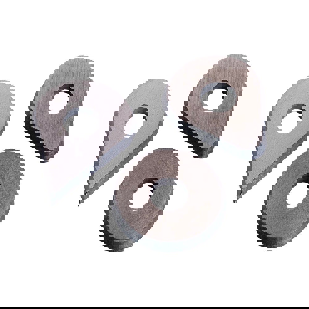 Knife Blades; Blade Type: Scraper ; Blade Material: Carbide ; Blade Point Type: Sharp ; Blade Edge Type: Pointed ; Blade Dispenser Included: No ; Style: Pear