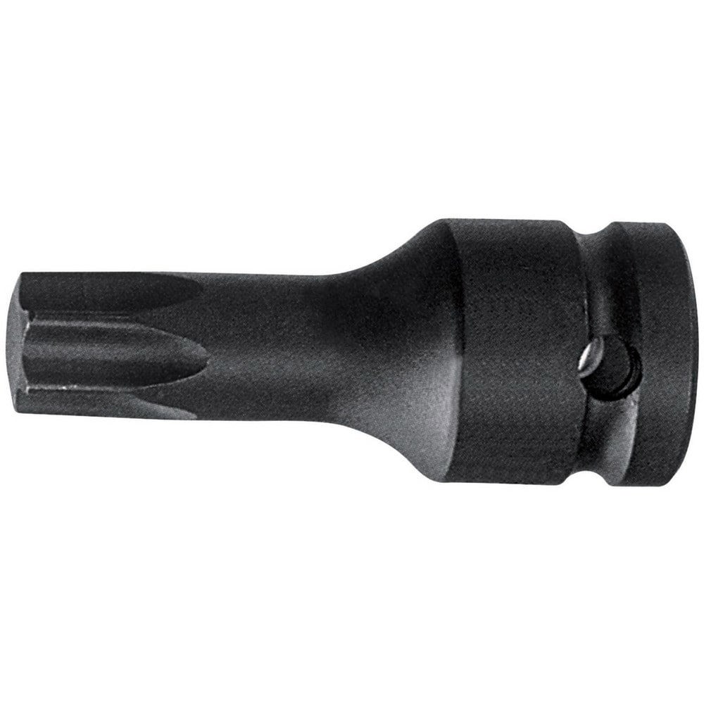 Hand Hex & Torx Bit Sockets; Socket Type: Torx Bit Socket ; Torx Size: T45 ; Bit Length (mm): 25.00 ; Insulated: No ; Tether Style: Not Tether Capable ; Material: Chrome Alloy Steel