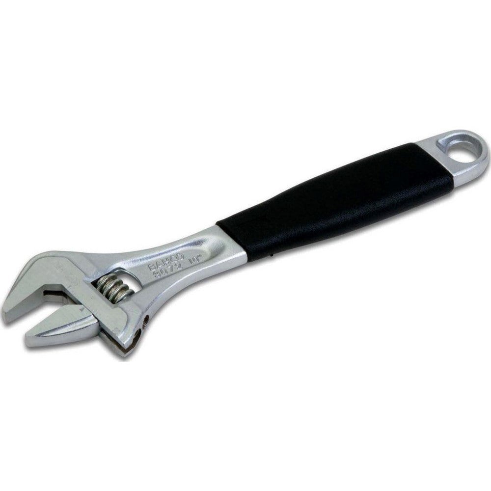 Adjustable Wrenches; Overall Length (Inch): 8 ; Finish: Chrome ; Handle Type: Ergonomic ; Measuring Scale: Yes ; Insulated: No ; Reversing: Yes