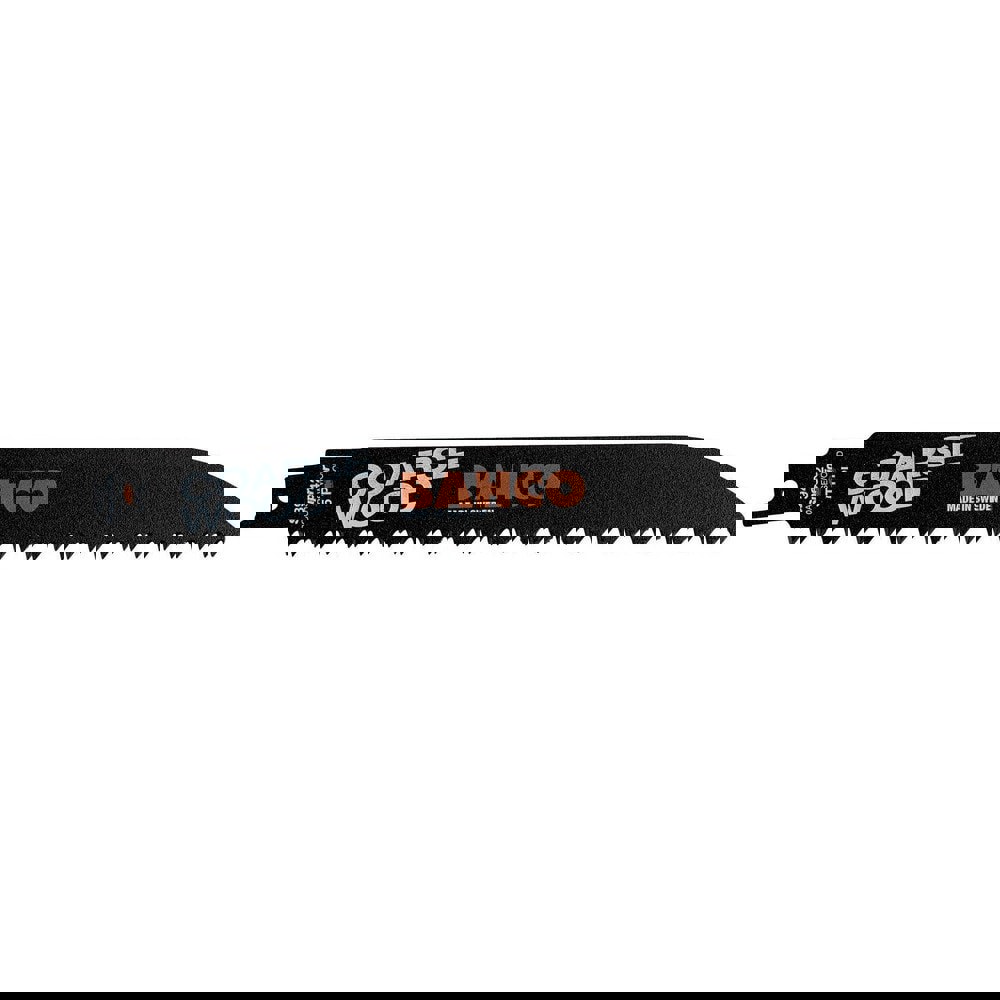 Reciprocating Saw Blades; Blade Material: High Carbon Steel ; Blade Length (Decimal Inch): 6.0000 ; Blade Width (Decimal Inch): 2.1654 ; Teeth Per Inch: 5 ; Blade Thickness (Decimal Inch): 0.0390 ; Profile Shape: Straight