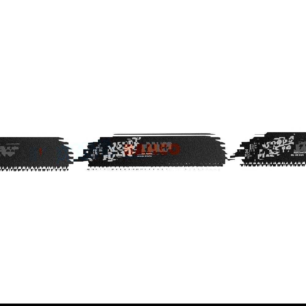 Reciprocating Saw Blades; Blade Material: High Carbon Steel ; Blade Length (Decimal Inch): 6.0000 ; Blade Width (Decimal Inch): 2.1654 ; Teeth Per Inch: 11 ; Blade Thickness (Decimal Inch): 0.0390 ; Profile Shape: Straight