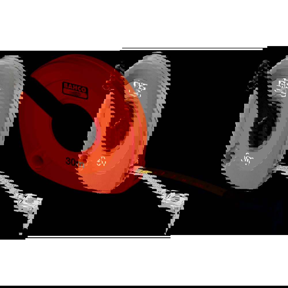 Tape Measures; Length Ft.: 30.000 ; Graduation (Inch): 1/16 ; Graduation (Feet): 1/16 ; Blade Material: Steel ; Standout Length (Feet): 30.00 ; Case Type: Closed