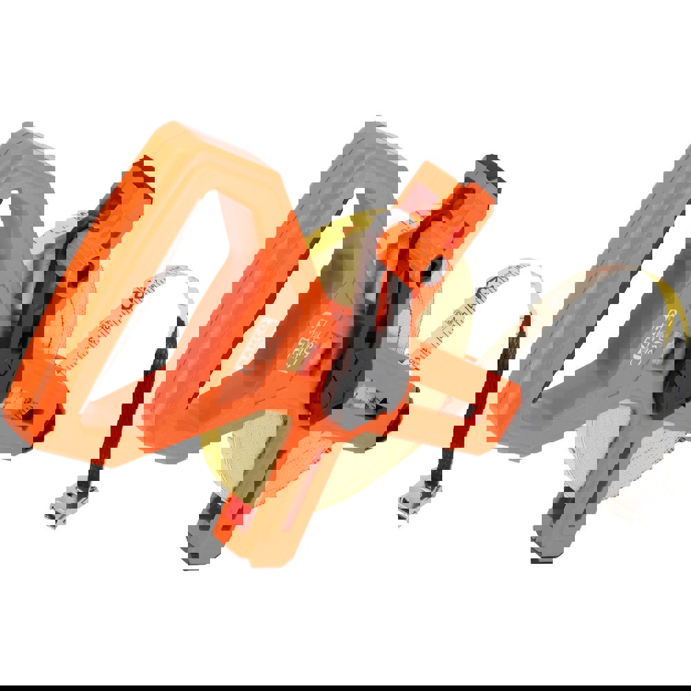 Tape Measures; Length Ft.: 164.000 ; Graduation (Inch): 1/16 ; Graduation (Feet): 1/16 ; Blade Material: Fiberglass ; Standout Length (Feet): 164.00 ; Case Type: Open