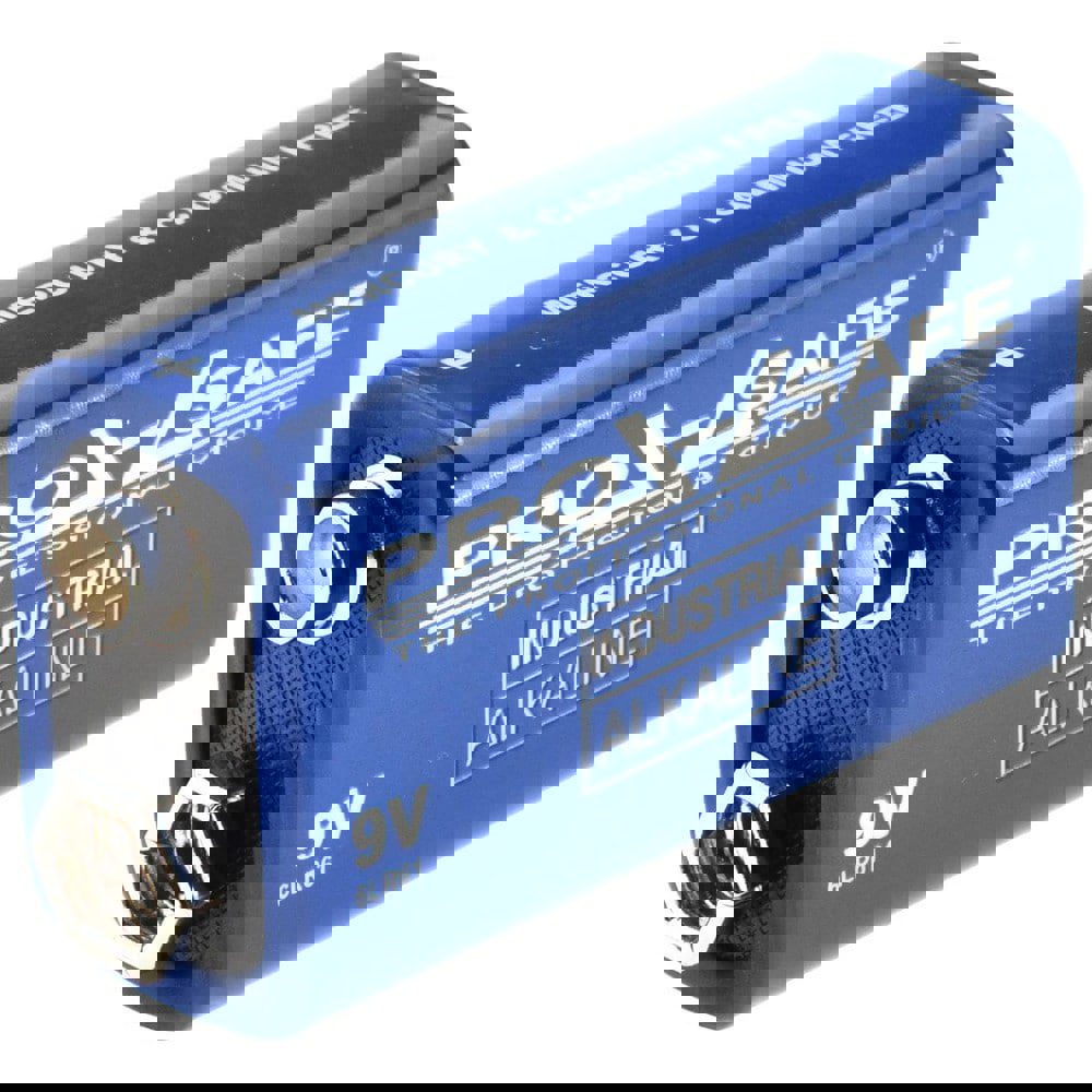 Standard Battery: Size 9V, Alkaline