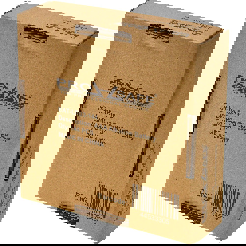 Pack of 144 Size AAA, Alkaline, Standard Batteries