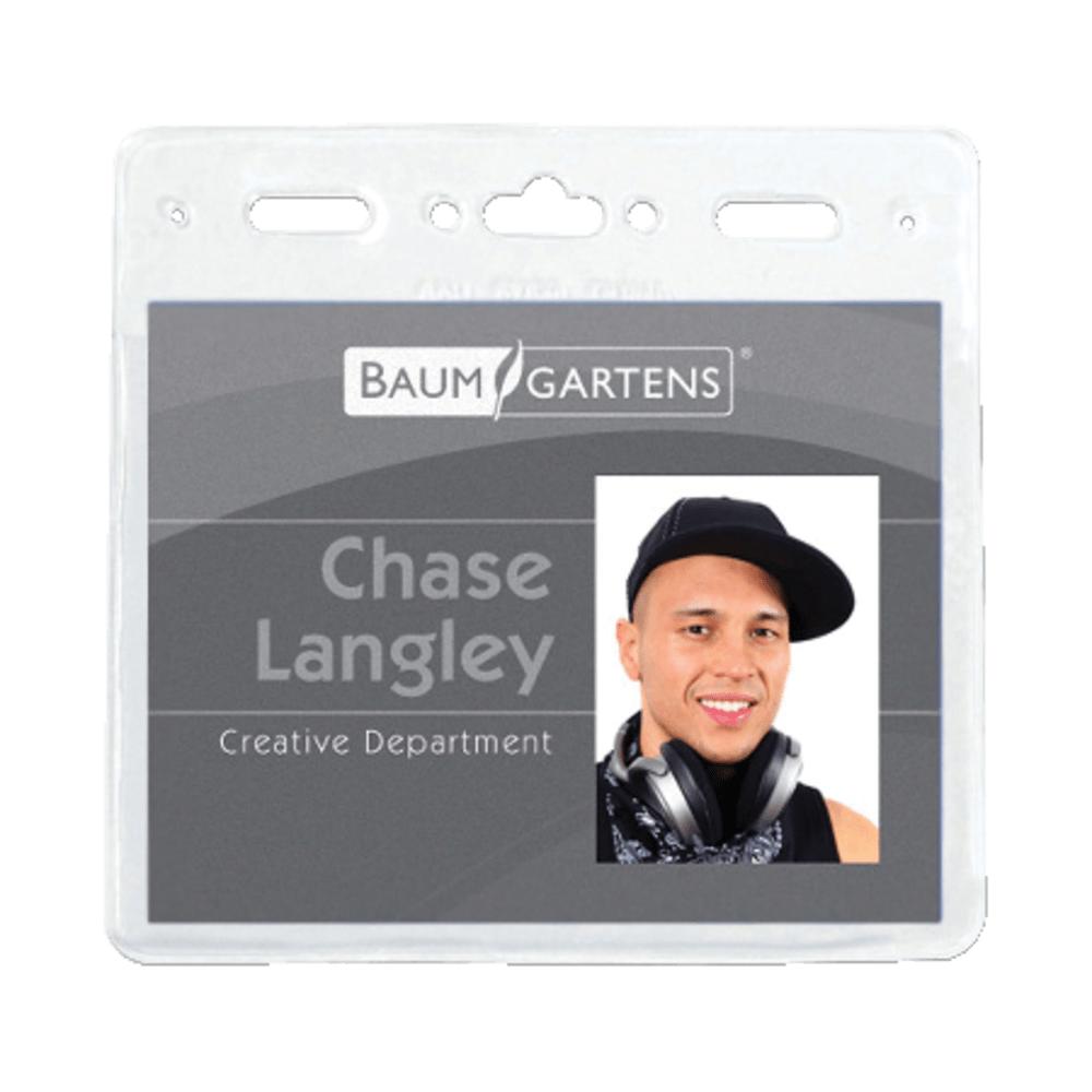 BADGE,VINYL,HOLDER,50,CLR