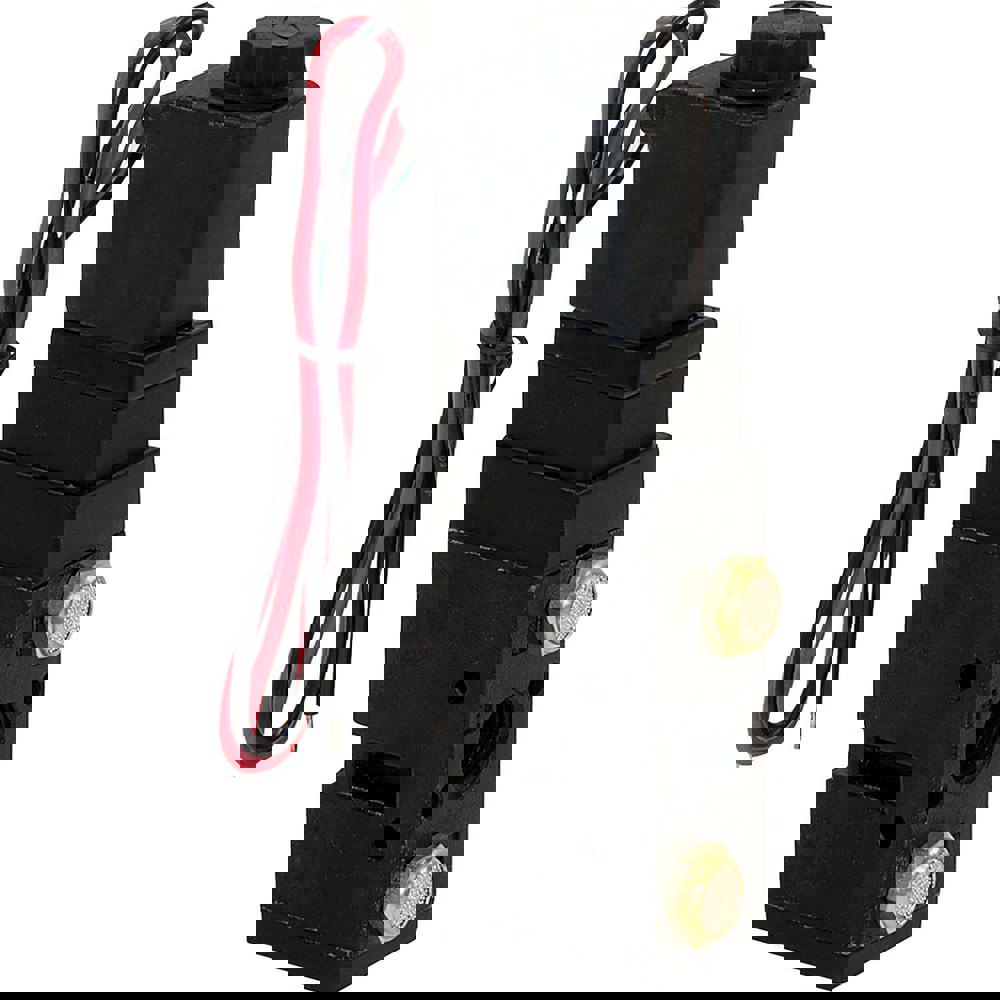 Trailer & Truck Cargo Accessories; Type: 4-Way 2-Position Solenoid Air Valve with Five 1/4 Inch NPT Ports ; For Use With: Air Cylinder Applications ; Material: Steel ; UNSPSC Code: 25181720