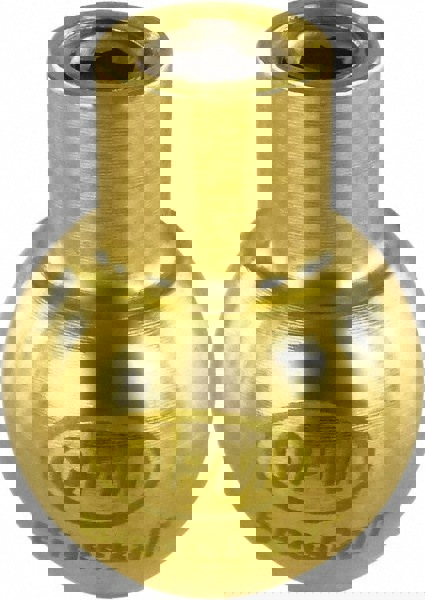 Round Coolant Hose Nozzle: 15 mm Nozzle Dia, Brass