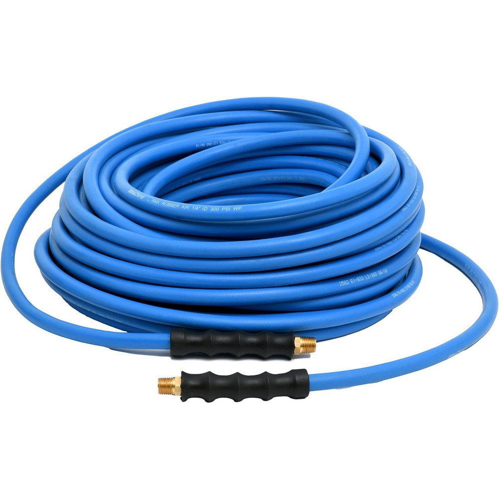 Air & Multi-Purpose Hose; Hose Type: Multipurpose Air Hose ; Length Ft. (Feet): 100 ; Type: Rubber Air Hose ; Color: Blue ; Material: EPDM ; Inside Diameter (Inch): 1/2