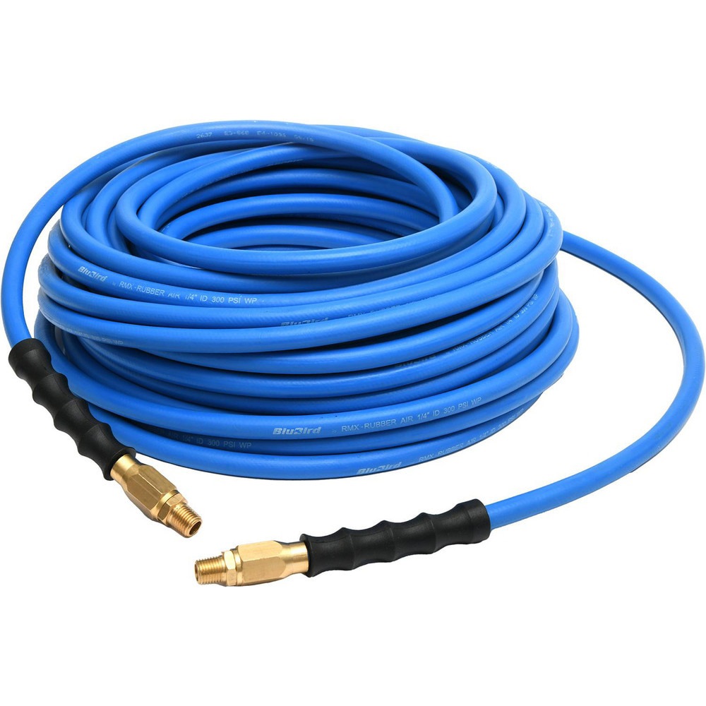 Air & Multi-Purpose Hose; Hose Type: Multipurpose Air Hose ; Length Ft. (Feet): 100 ; Type: Rubber Air Hose ; Color: Blue ; Material: EPDM ; Inside Diameter (Inch): 1/4