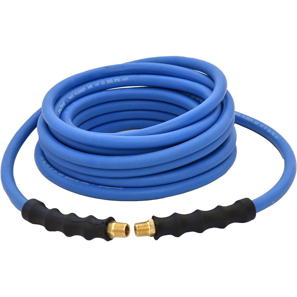 Air & Multi-Purpose Hose; Hose Type: Multipurpose Air Hose ; Length Ft. (Feet): 25 ; Type: Rubber Air Hose ; Color: Blue ; Material: EPDM ; Inside Diameter (Inch): 1/4