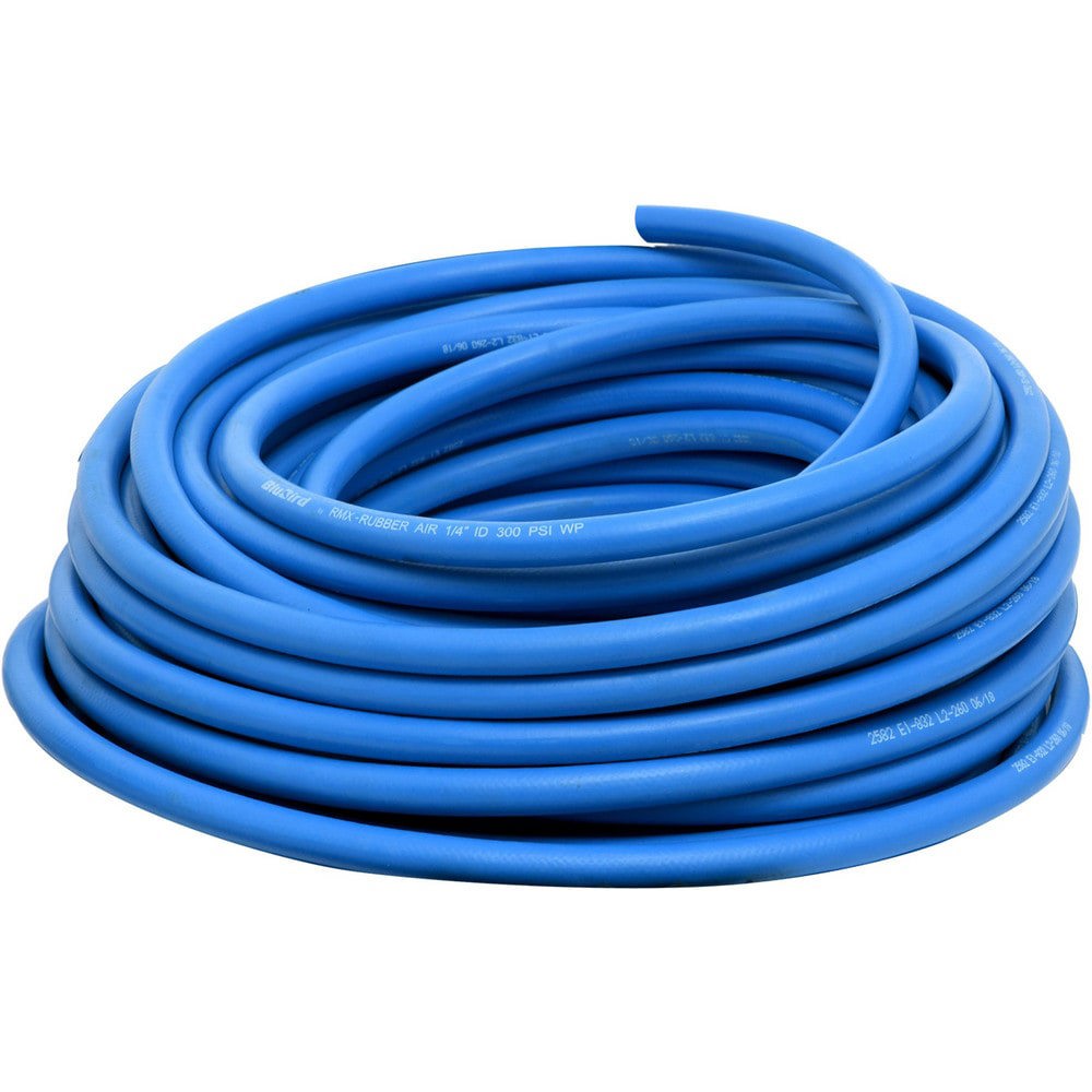 Air & Multi-Purpose Hose; Hose Type: Multipurpose Air Hose ; Length Ft. (Feet): 50 ; Type: Rubber Air Hose ; Color: Blue ; Material: EPDM ; Inside Diameter (Inch): 1/4