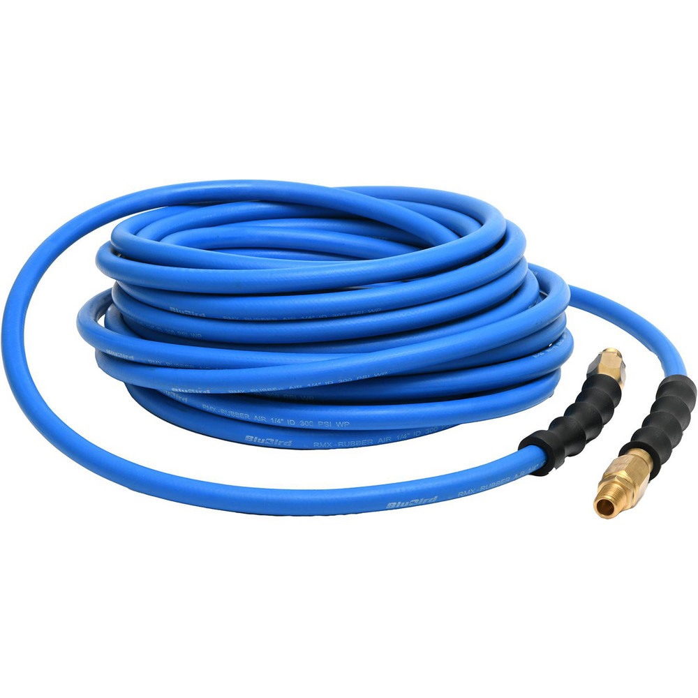 Air & Multi-Purpose Hose; Hose Type: Multipurpose Air Hose ; Length Ft. (Feet): 50 ; Type: Rubber Air Hose ; Color: Blue ; Material: EPDM ; Inside Diameter (Inch): 1/4