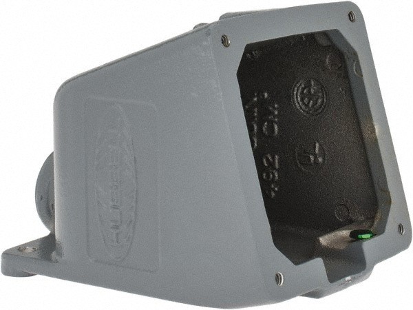 20, 30 Amp, 3/4 Inch Hub Size, Cast Aluminum Pin and Sleeve Angle Back Box
