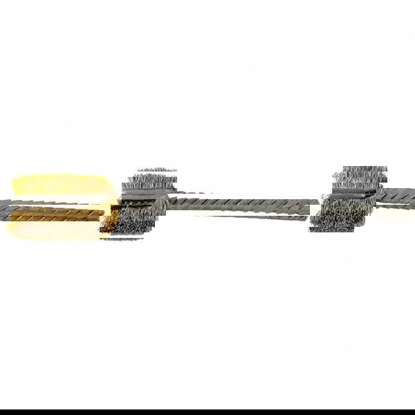 Power Tube Brush: Flat, Brass