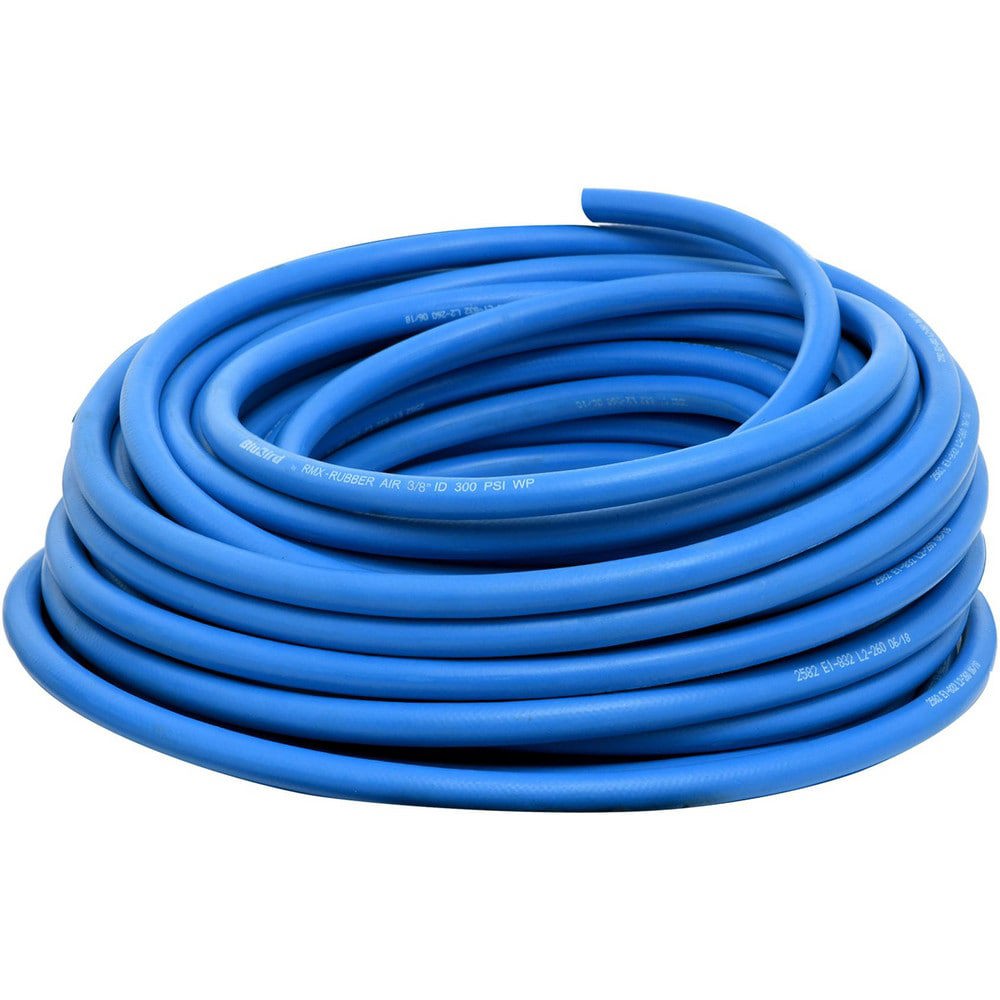Air & Multi-Purpose Hose; Hose Type: Multipurpose Air Hose ; Length Ft. (Feet): 300 ; Type: Rubber Air Hose ; Color: Blue ; Material: EPDM ; Inside Diameter (Inch): 3/8
