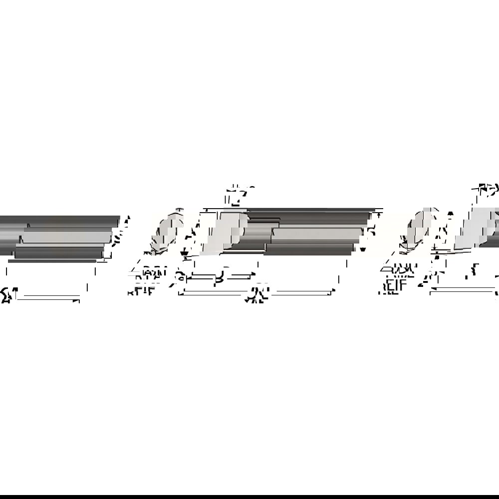 Radial Relief Boring Bar: 0.09