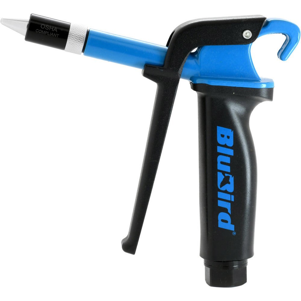 Blow Guns; Body Style: Handle with Pull Lever ; Tip Type: High-Volume Safety Nozzle ; Tip Diameter: 0.3125 ; Thread Standard: NPT ; Inlet Size: 0.25in ; Outlet Size: 0.2500in
