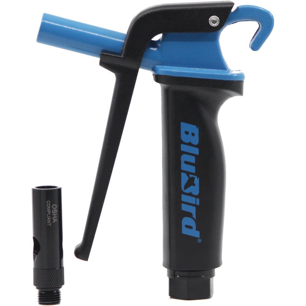 Blow Guns; Body Style: Handle with Pull Lever ; Tip Type: High-Volume Safety Nozzle ; Tip Diameter: 0.3125 ; Thread Standard: NPT ; Inlet Size: 0.25in ; Outlet Size: 0.2500in
