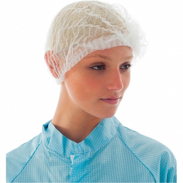 Series BBC Bouffant: White, Size Universal