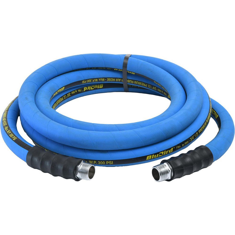 Air & Multi-Purpose Hose; Hose Type: Multipurpose Air Hose ; Length Ft. (Feet): 25 ; Type: Rubber Air Hose ; Color: Blue ; Material: Rubber ; Inside Diameter (Inch): 3/4