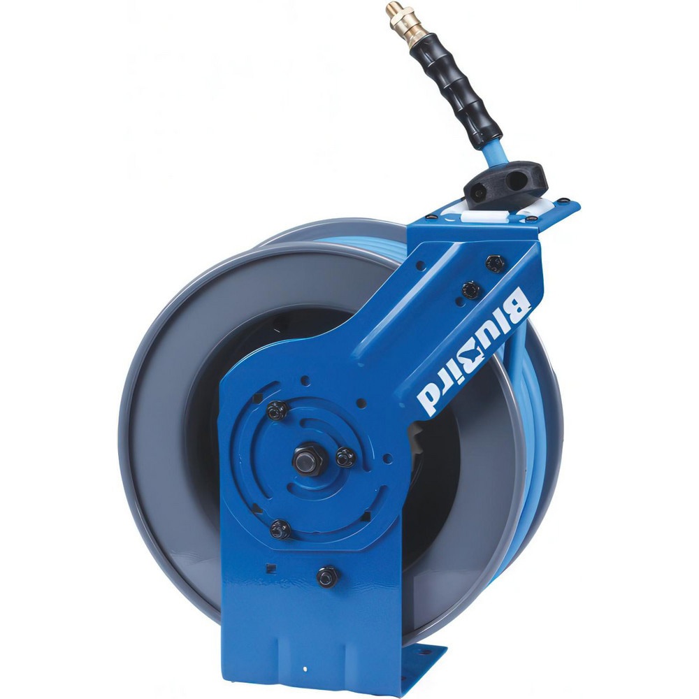 Hose Reels; Drive Type: Auto-Retractable ; Reel Type: Open ; Hose Length (Feet): 100.00 ; Hose Inside Diameter (Inch): 3/8 ; Maximum Working Pressure (Psi - 3 Decimals): 300.000 ; Application: Air Hose