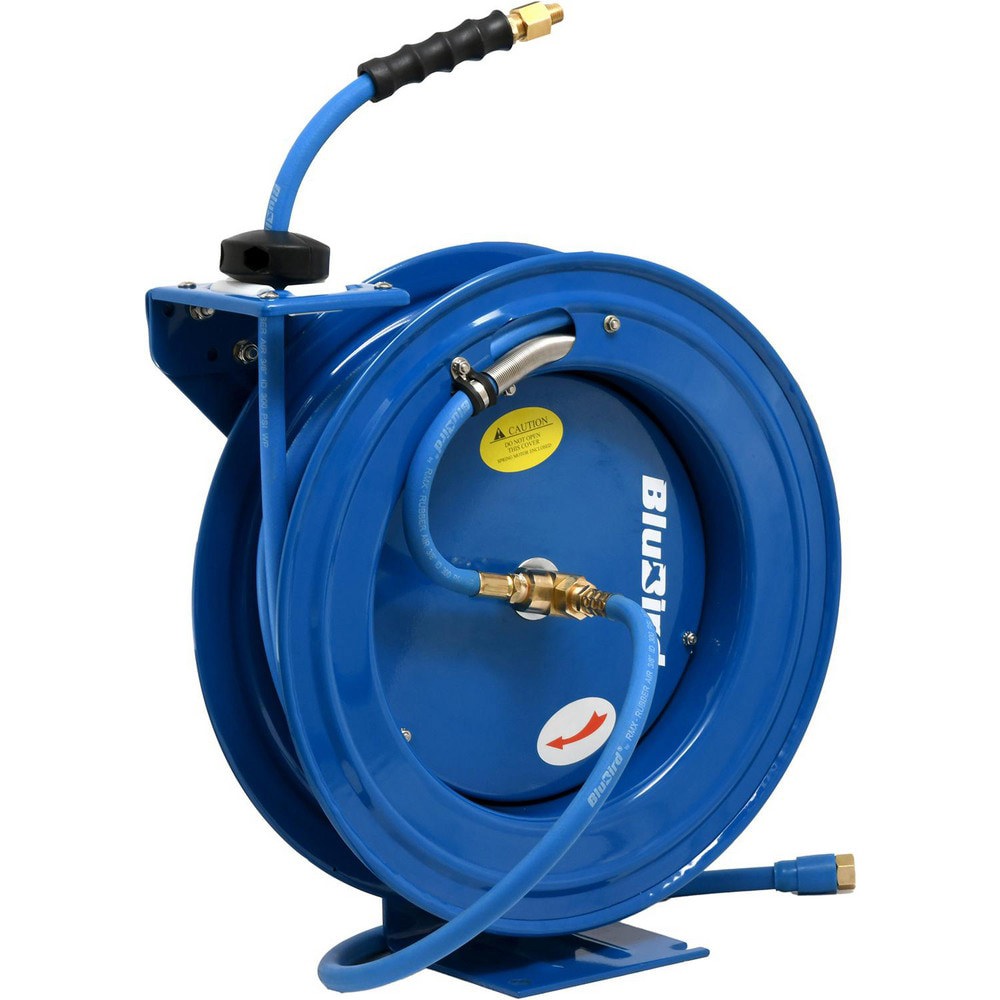 Hose Reels; Drive Type: Auto-Retractable ; Reel Type: Open ; Hose Length (Feet): 25.00 ; Hose Inside Diameter (Inch): 3/8 ; Maximum Working Pressure (Psi - 3 Decimals): 300.000 ; Application: Air Hose