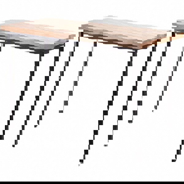 Utility Table: Black & Maple Table Top, 54