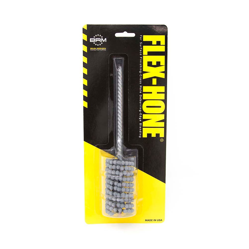 Flexible Cylinder Hone: 31.8 mm Max Bore Dia, 600 Grit, Aluminum Oxide