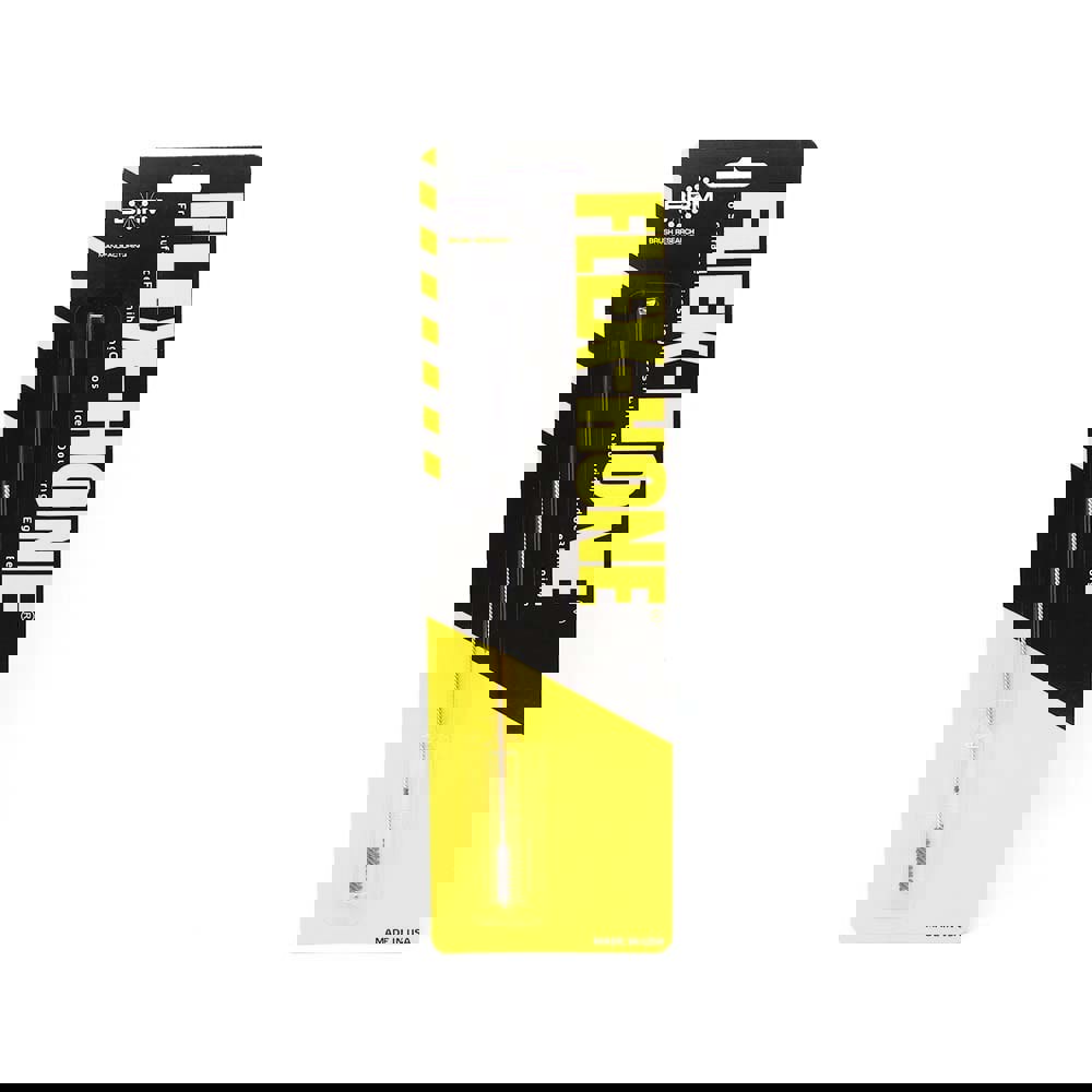 Flexible Cylinder Hone: 4.00 mm Max Bore Dia, 180 Grit, Aluminum Oxide