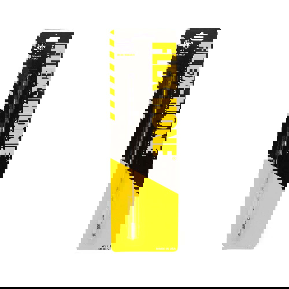 Flexible Cylinder Hone: 4 mm Max Bore Dia, 320 Grit, Aluminum Oxide
