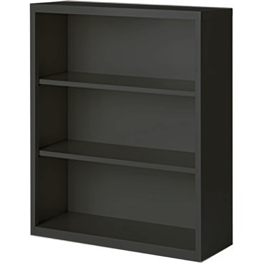 Bookcases; Overall Height: 42 ; Overall Width: 36 ; Overall Depth: 18 ; Material: Steel ; Color: Putty ; Shelf Weight Capacity: 160