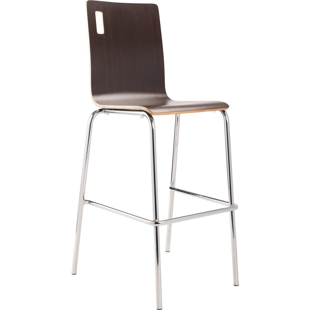 Stationary Stools; Type: Stool with Back; Seat Depth: 16 in; Base Type: Standard; Seat Width: 16.25 in; Overall Height: 46-1/2 in; Overall Height (Inch): 46-1/2; 46-1/2 in; Seat Material: Plywood; Seat Shape: Square; Seat Adjustment Type: Fixed; Foot Type