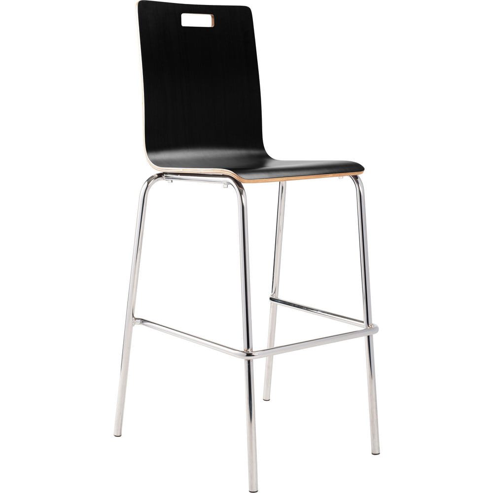 Stationary Stools; Seat Depth: 16in ; Seat Width: 16.25in ; Product Type: Fixed Height Stool; Stool with Back ; Base Type: 4 Legs ; Minimum Seat Height: 30in ; Maximum Seat Height: 30in