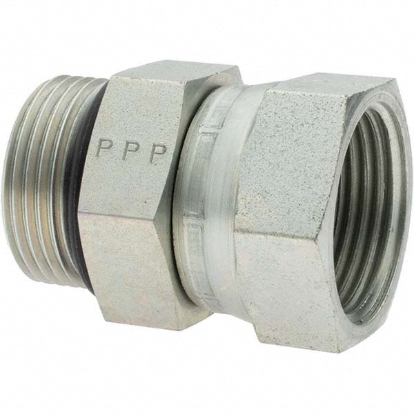 Hydraulic Hose Swivel Fitting: 16 mm, 1-5/16-12, 3,000 psi