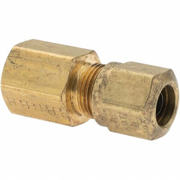 Compression Tube Connector: 1/4