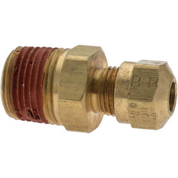 Compression Tube Connector: 3/8